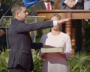 Juramento de su Excelencia, Pedro Alliana como Vicepresidente de la República