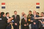 El Vicepresidente Pedro Alliana, anunció el retiro de toda la energía de Yacyretá que le corresponde al Paraguay.