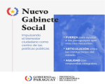 Nuevo Gabinete Social impulsa el bienestar ciudadano como centro de las políticas públicas.