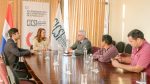 Autoridades de la Dirección de Derechos Humanos de la vicepresidencia, se reunieron con líderes indígenas.