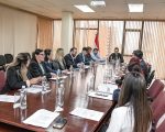 Alliana se reunió con directores generales de las distintas áreas de la Vicepresidencia