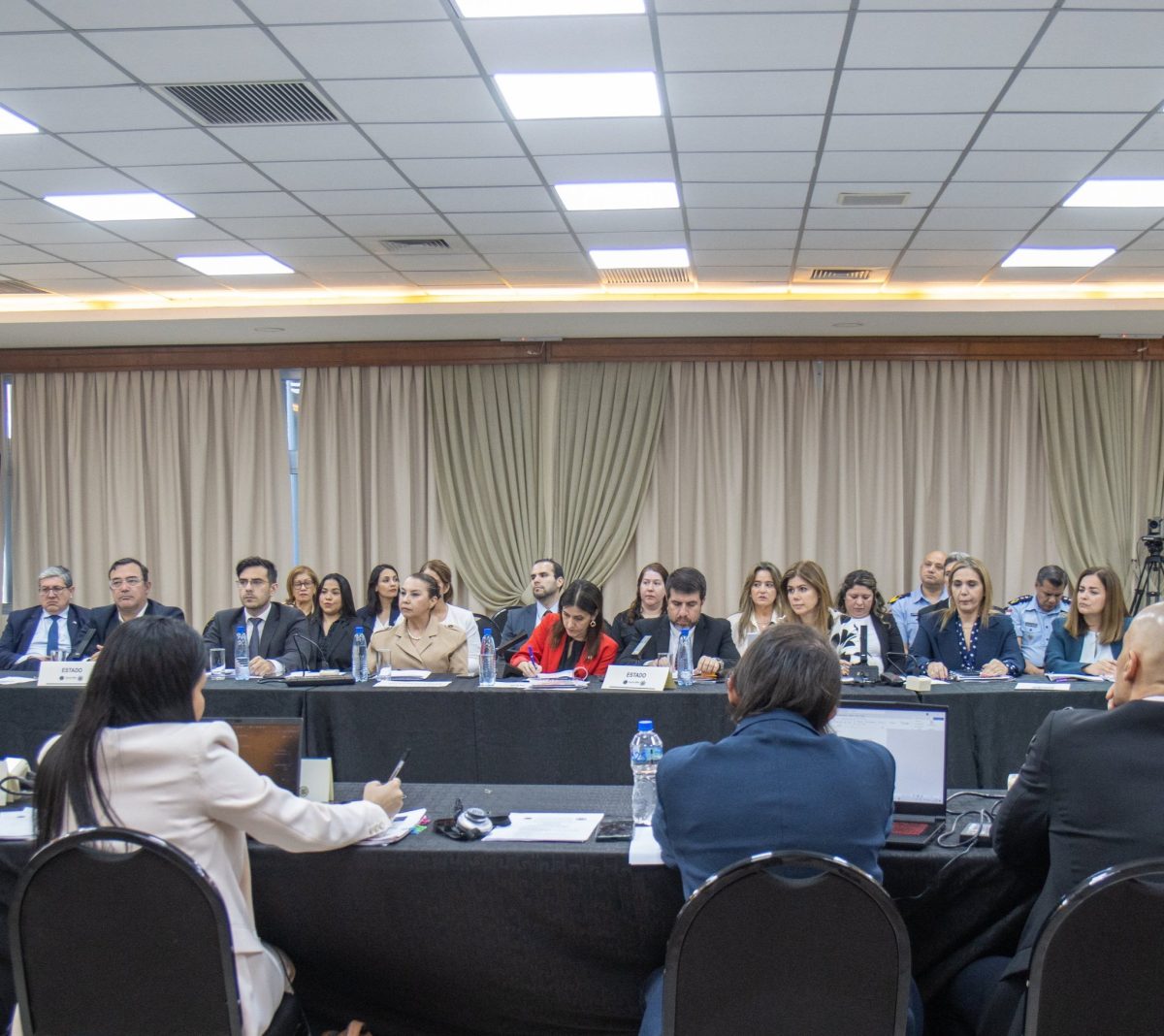 Corte revisa sentencia en el caso Leguizamón y otros, con la participación de autoridades del CICSI de la Vicepresidencia