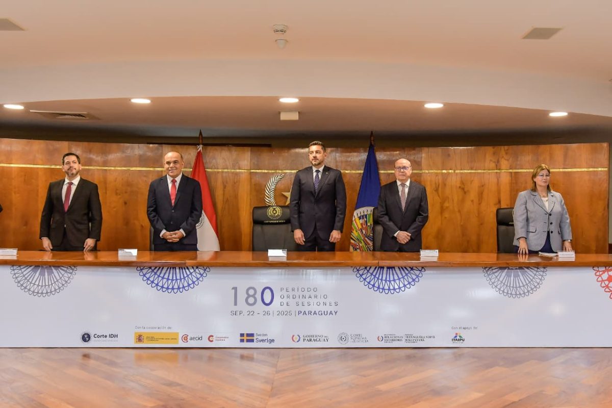 «180° período ordinario de sesiones de la Corte Interamericana de Derechos Humanos».