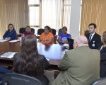 Líderes comunitarios y sus representantes se reunieron con autoridades