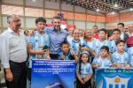 Vicepresidente Alliana inaugura moderno Polideportivo Municipal en Guarambaré en honor a Heriberto Herrera